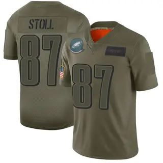 Philadelphia Eagles Men's Jack Stoll Limited 2019 Salute to Service Jersey - Camo