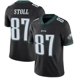 Philadelphia Eagles Men's Jack Stoll Limited Alternate Vapor Untouchable Jersey - Black