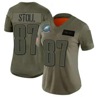 Philadelphia Eagles Women's Jack Stoll Limited 2019 Salute to Service Jersey - Camo