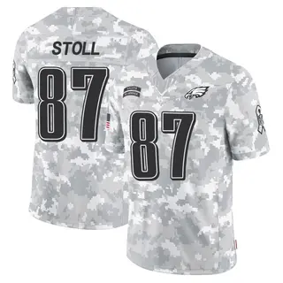 Philadelphia Eagles Youth Jack Stoll Limited 2024 Salute to Service Jersey - Arctic Camo