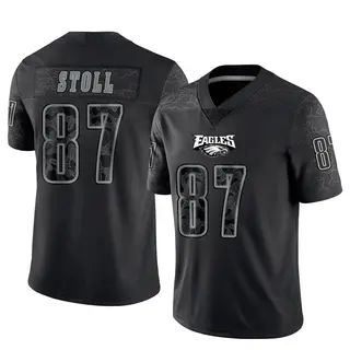 Philadelphia Eagles Youth Jack Stoll Limited Reflective Jersey - Black